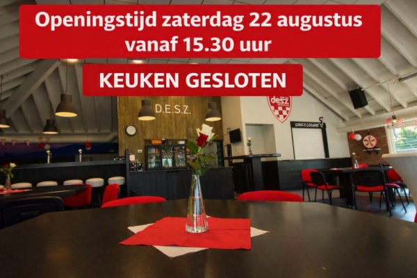 Kantine open