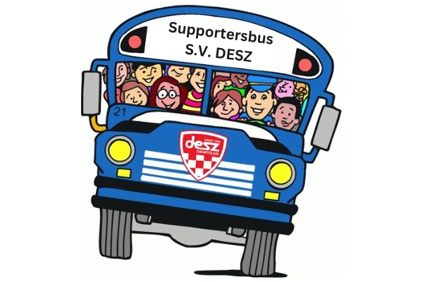 Supportersclub organiseert busreis DESZ 1 naar V.V. De Weide