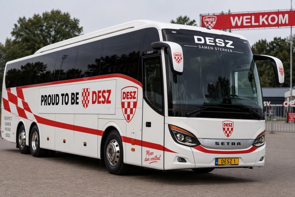​BUSREIS DESZ 1 & DESZ 3 NAAR CREIL BANT!