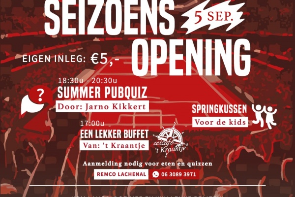 Opening seizoen
