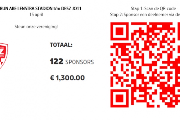 Kidsrun DESZ tussenstand